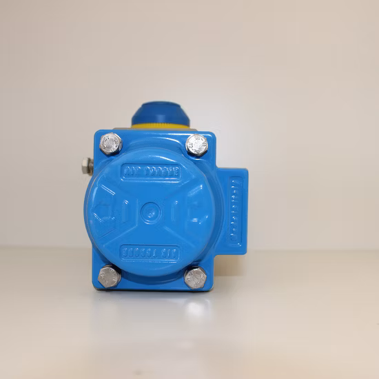 Pneumatique/électrique IP67 Pignon à crémaillère en aluminium Simple Double effet Couple pneumatique Rappel par ressort Actionneur rotatif linéaire 90/120/180 degrés pour vannes à boisseau sphérique (JN-BV1019)