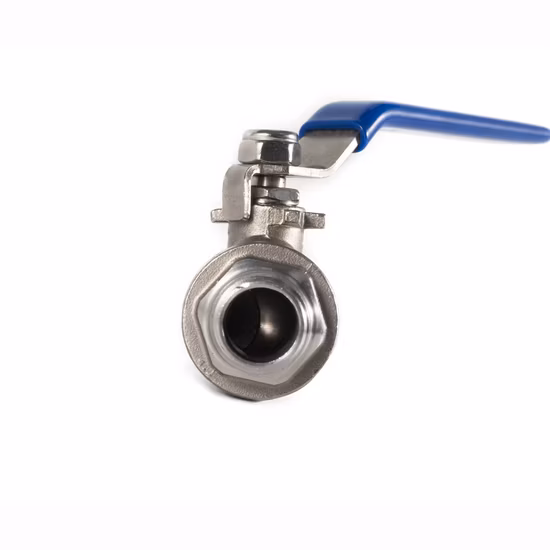 Acier inoxydable Sanitaire Sanitaire Lait de qualité alimentaire Pneumatique Papillon sous vide, Diaphragme, Soupape de décharge de sécurité, Vanne de commande à bille (JN-BV1001)